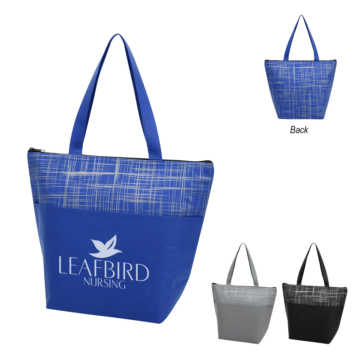 Crosshatch Non-Woven Cooler Bag Product Image