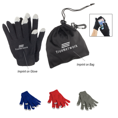 Touch Screen Gloves In Pouch Product Image