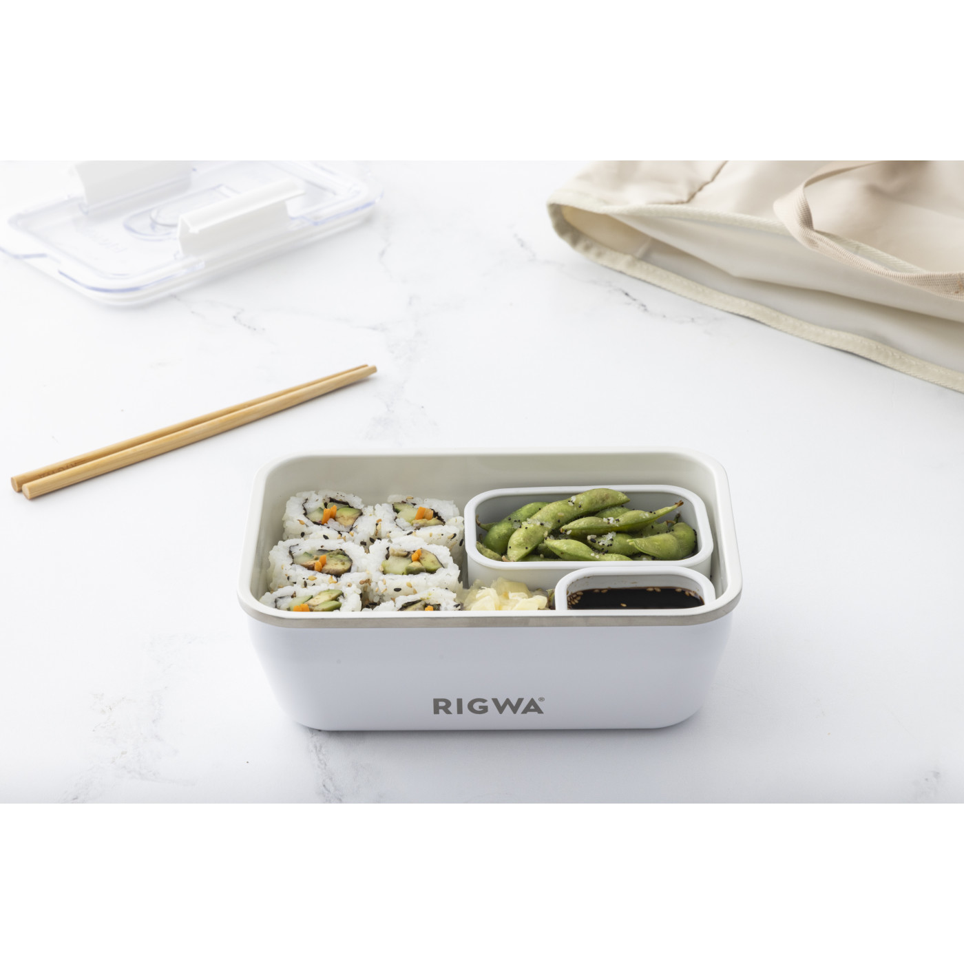 RIGWA® 8" x 5" Travel Bento Box Product Image