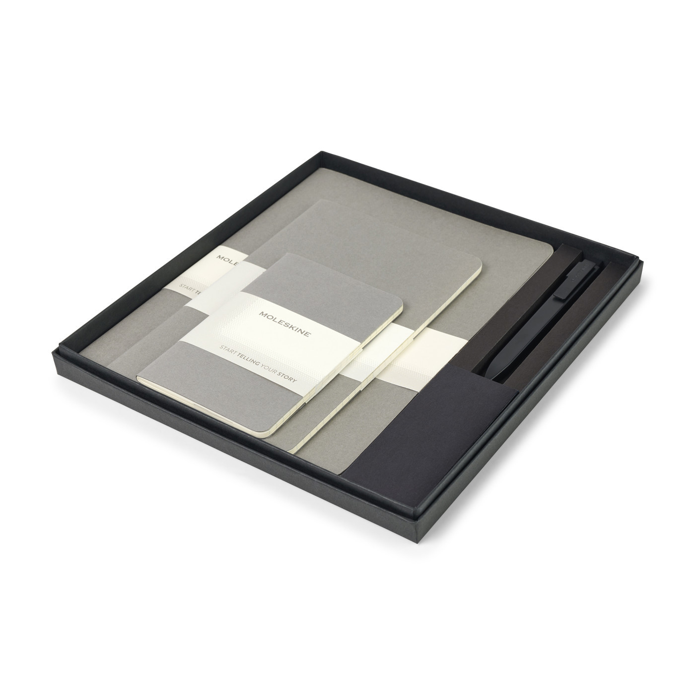 Moleskine® Assorted Cahier and GO Pen Gift Set Product Image