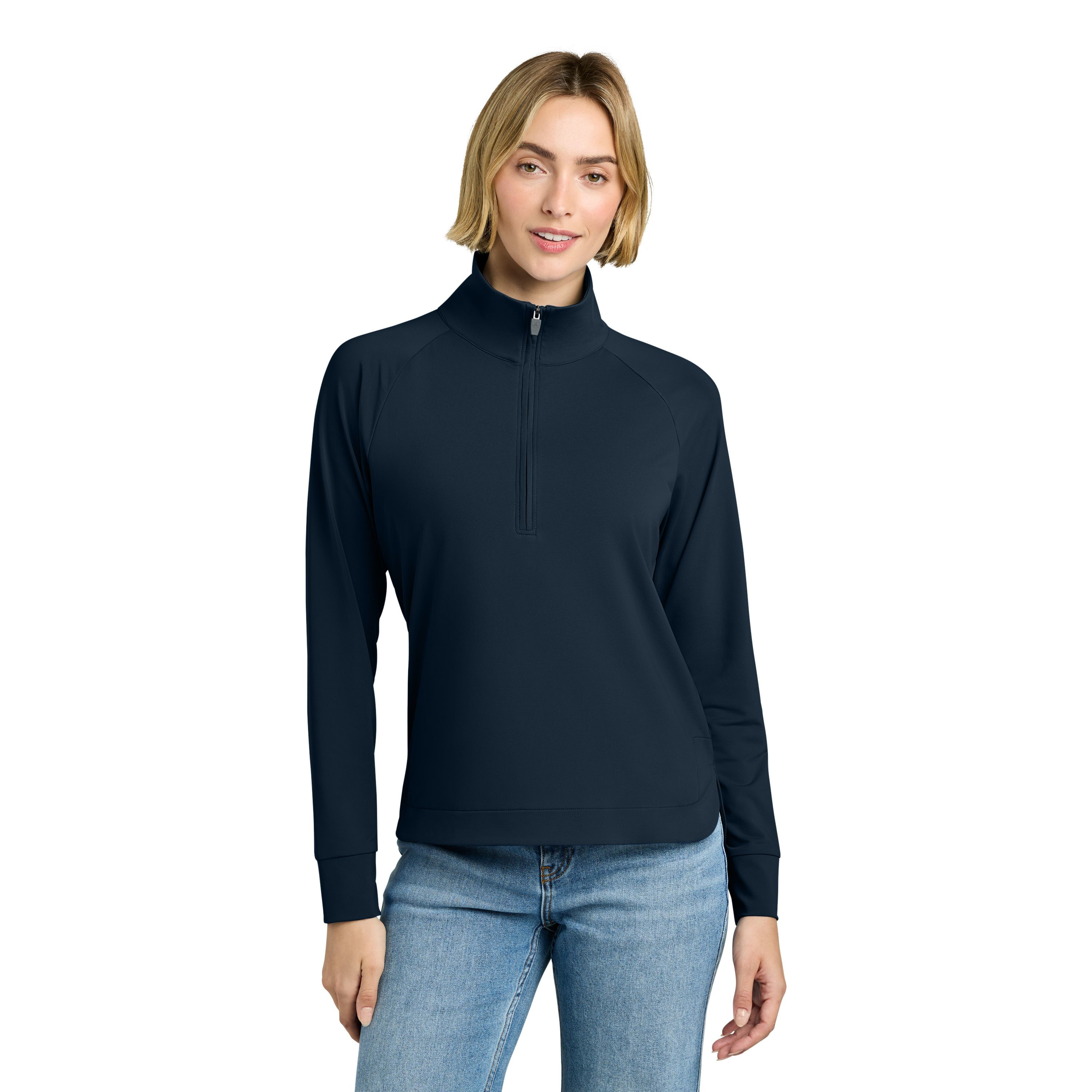 Brooks Brothers® Women’s Luxe Performance 1/4-Zip Pullover Product Image