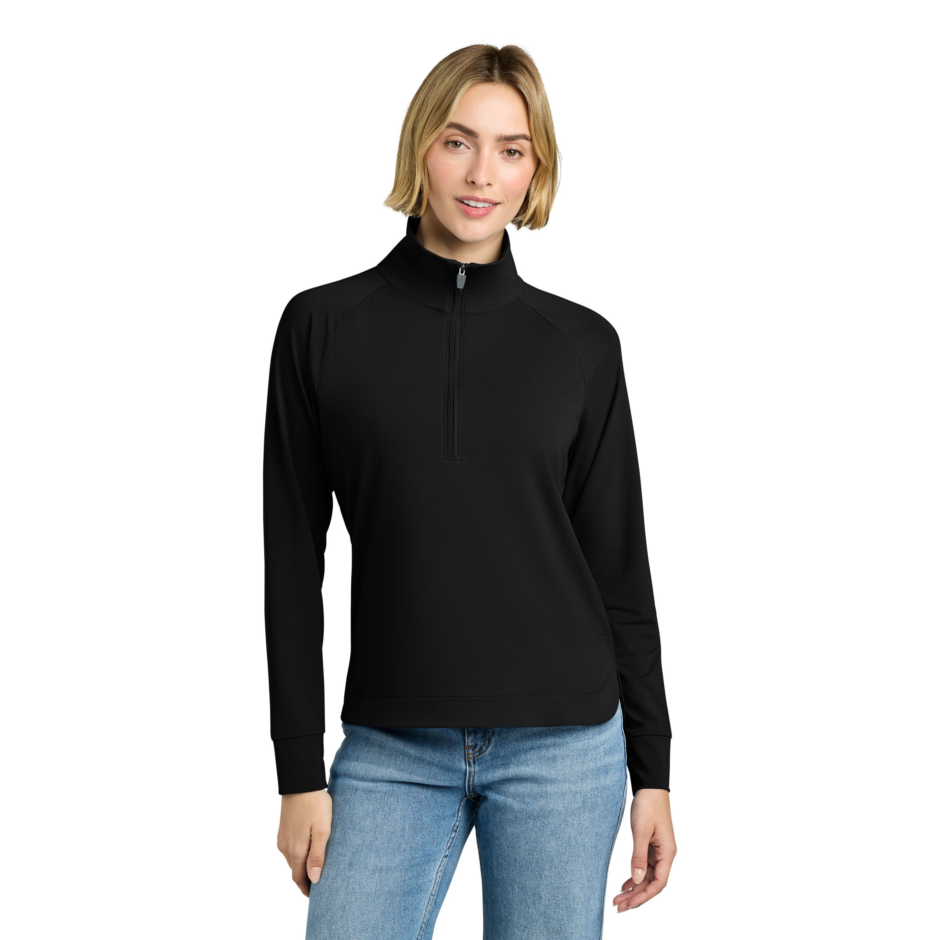 Brooks Brothers® Women’s Luxe Performance 1/4-Zip Pullover Product Image