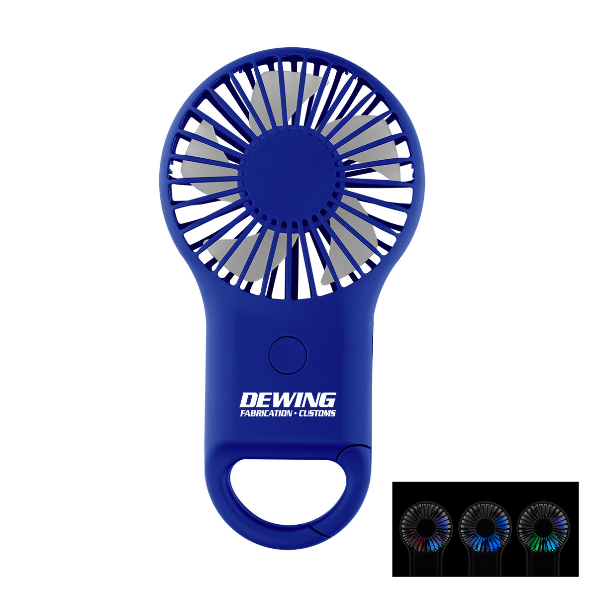 Rechargeable Handheld Fan with Carabiner 2.0 Product Image