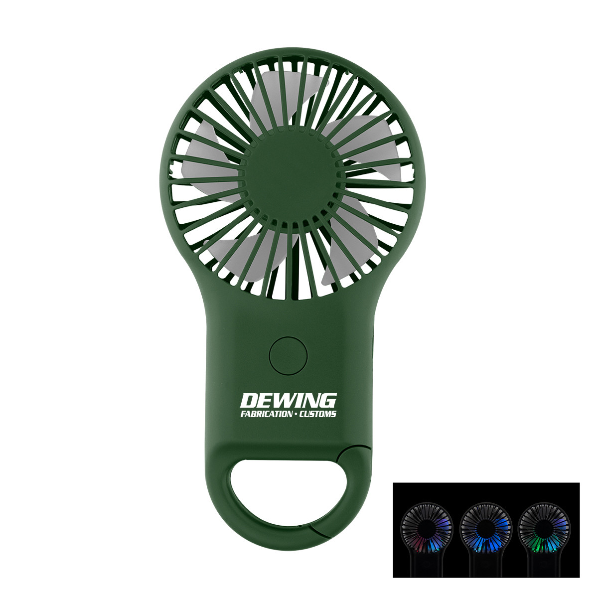 Rechargeable Handheld Fan with Carabiner 2.0 Product Image