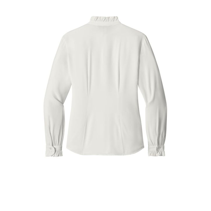 Brooks Brothers® Women’s Long Sleeve Ruffle Collar Blouse Product Image