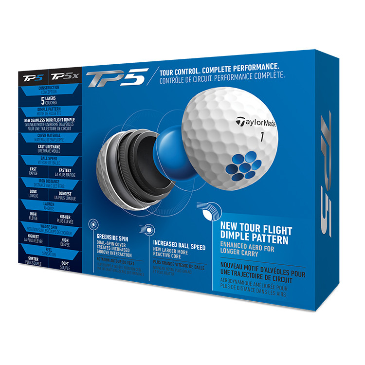 TaylorMade TP5 Golf Balls Product Image