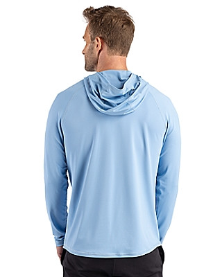 Cutter & Buck® Men's Prospect Recycled Featherlight Stretch Hooded Pullover Product Image