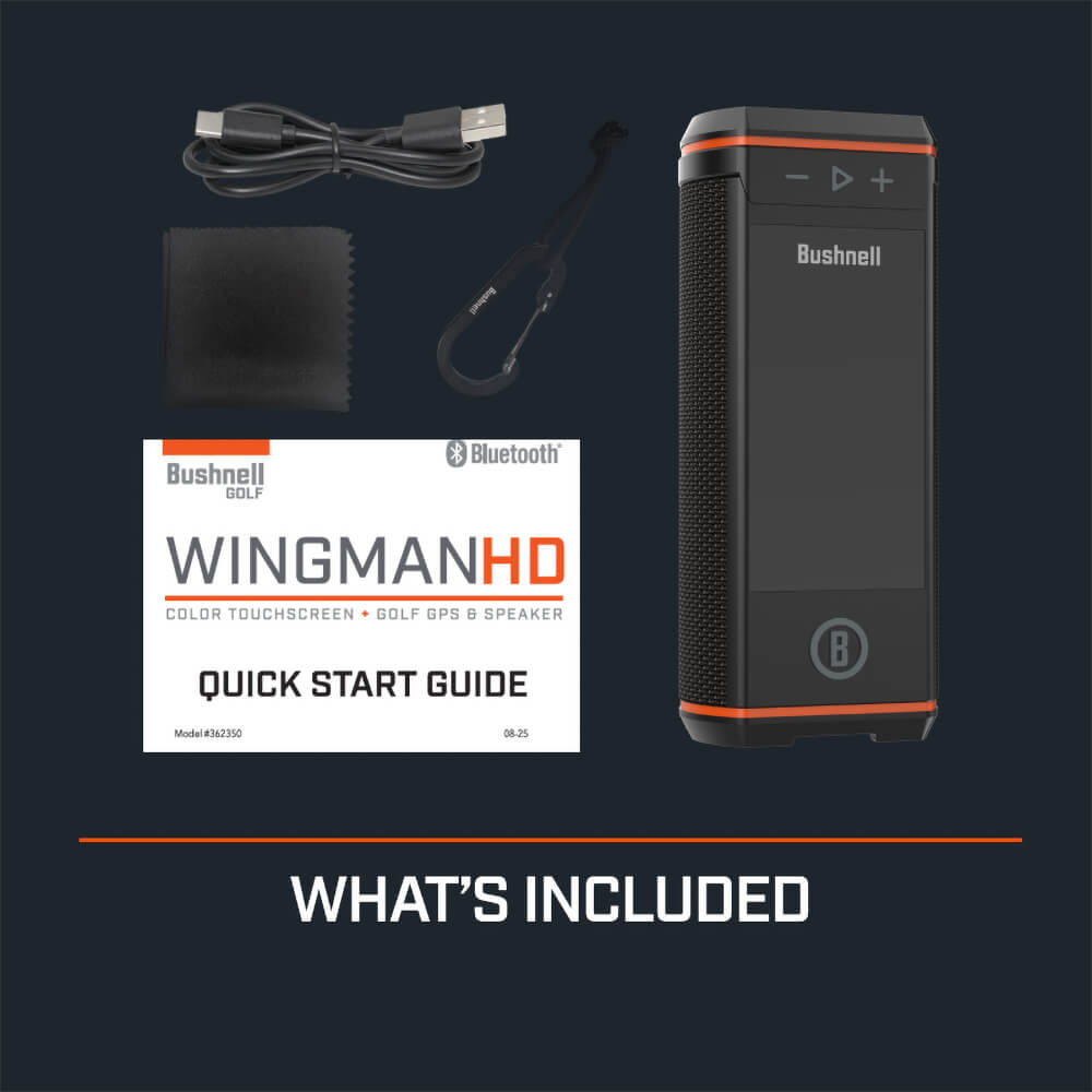 Bushnell Golf Wingman HD GPS Speaker Product Image