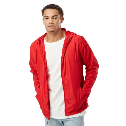 Independent Trading Co. Men's Lightweight Windbreaker Full-Zip Jacket Product Image