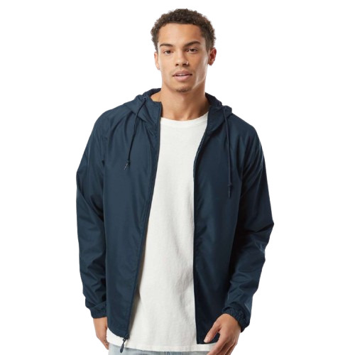 Independent Trading Co. Men's Lightweight Windbreaker Full-Zip Jacket Product Image