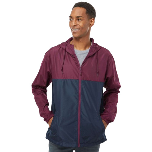 Independent Trading Co. Men's Lightweight Windbreaker Full-Zip Jacket Product Image
