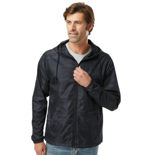 Independent Trading Co. Men's Lightweight Windbreaker Full-Zip Jacket Product Image