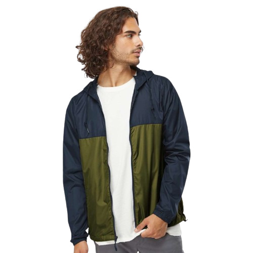 Independent Trading Co. Men's Lightweight Windbreaker Full-Zip Jacket Product Image