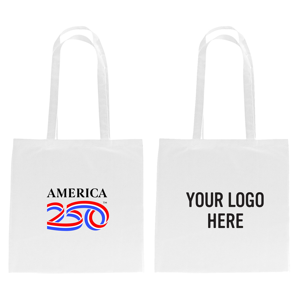 America250™ 4 oz. 100% Cotton Tote Bag Product Image