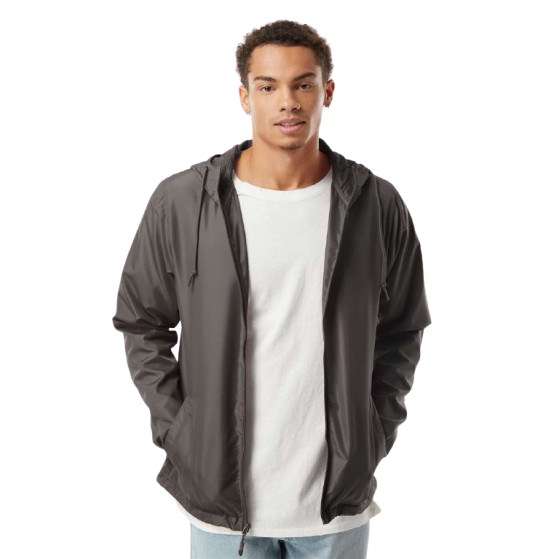Independent Trading Co. Men's Lightweight Windbreaker Full-Zip Jacket Product Image