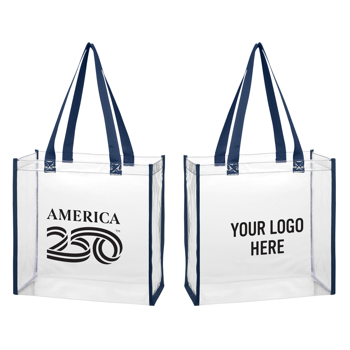America250™ Clear EVA Tote Bag Product Image