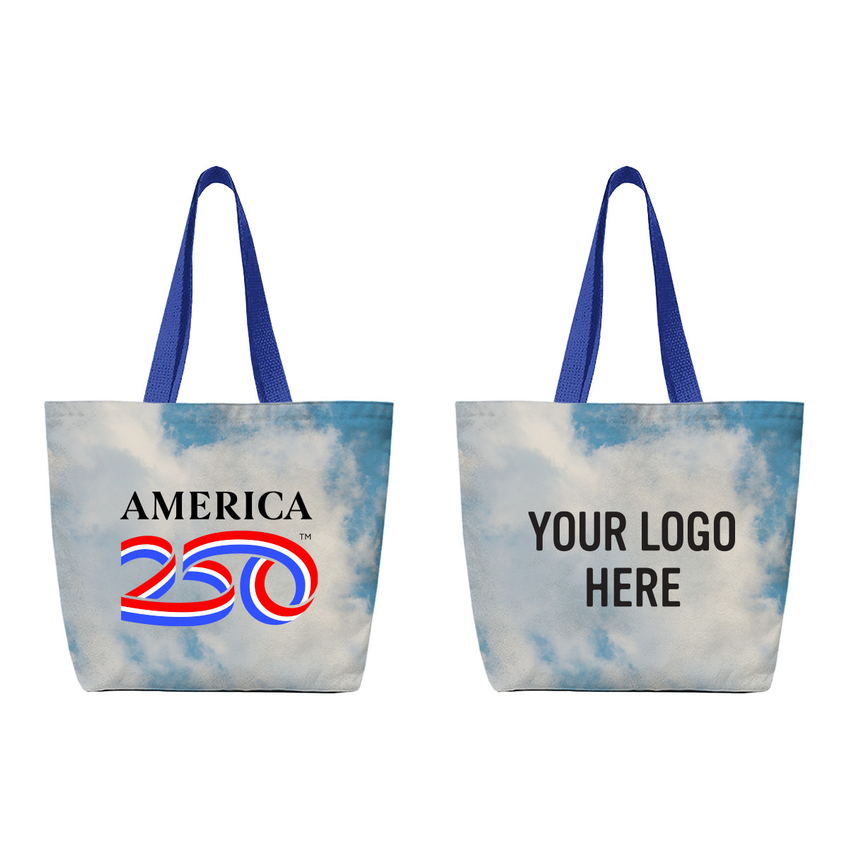 America250™ 14 oz. Recycled Canvas Tote Bag Product Image
