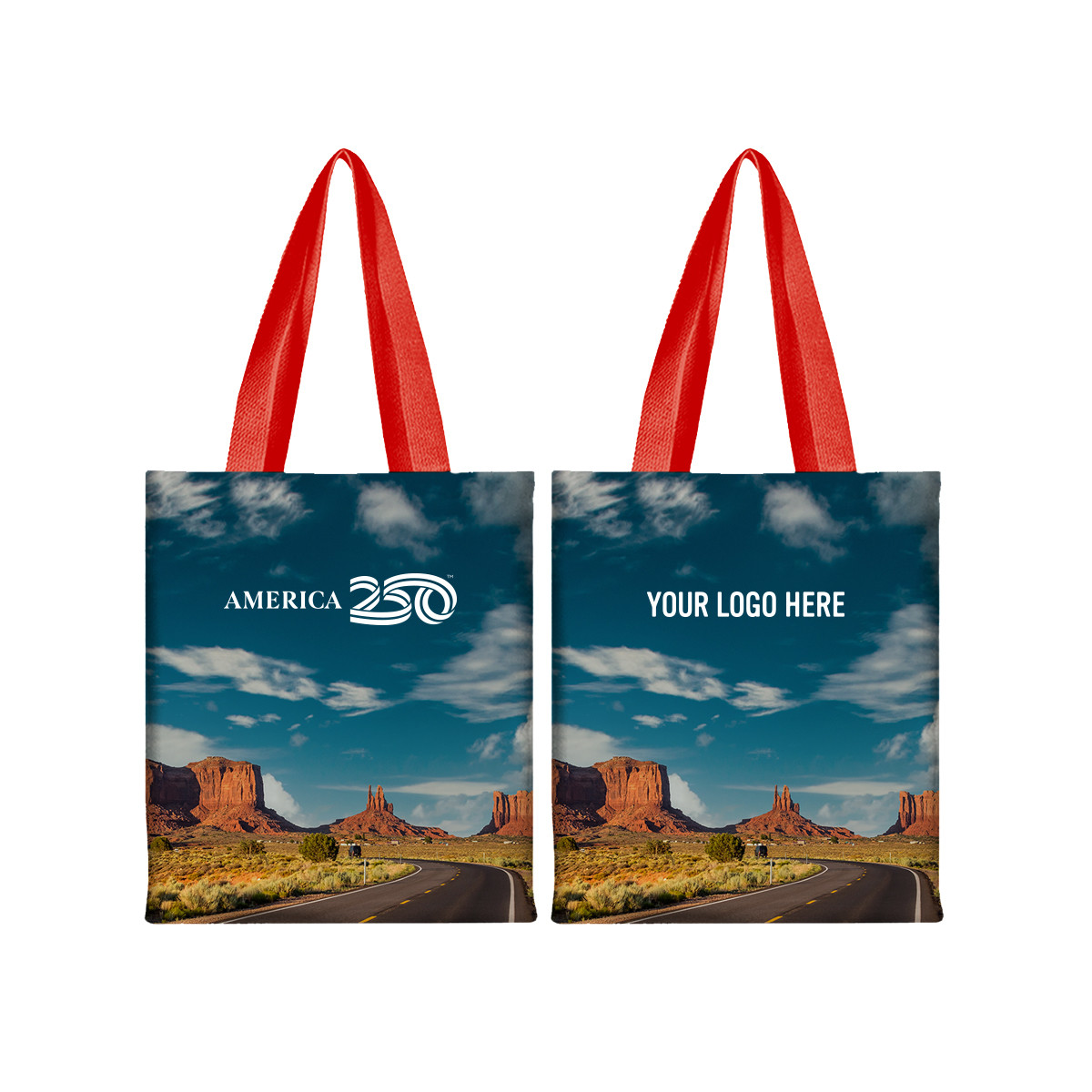America250™ Sublime Series rPET Magazine Tote Bag Product Image