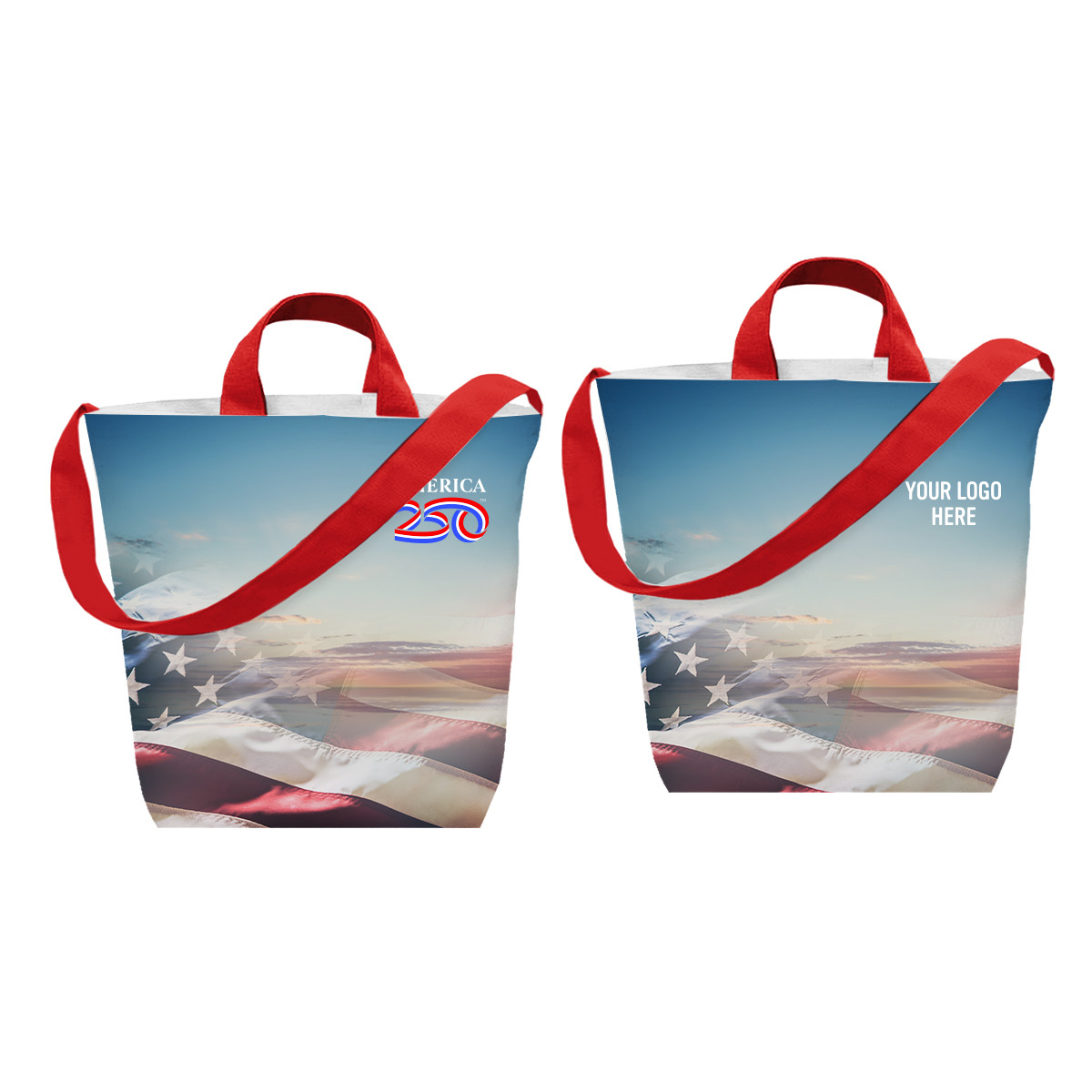 America250™ Sublime Series rPET Satchel Tote Bag Product Image