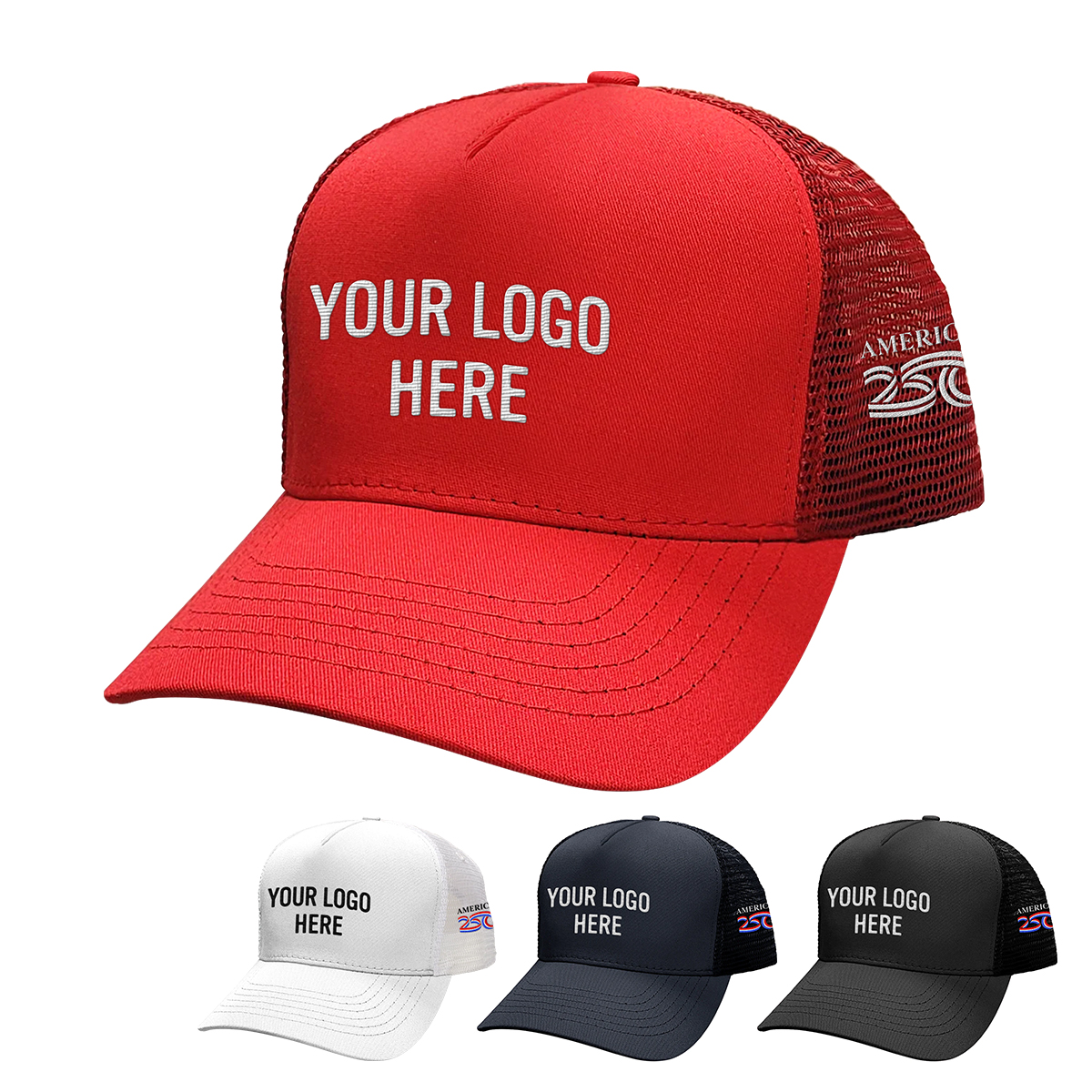 America250™ 5 Panel Trucker Cap Product Image