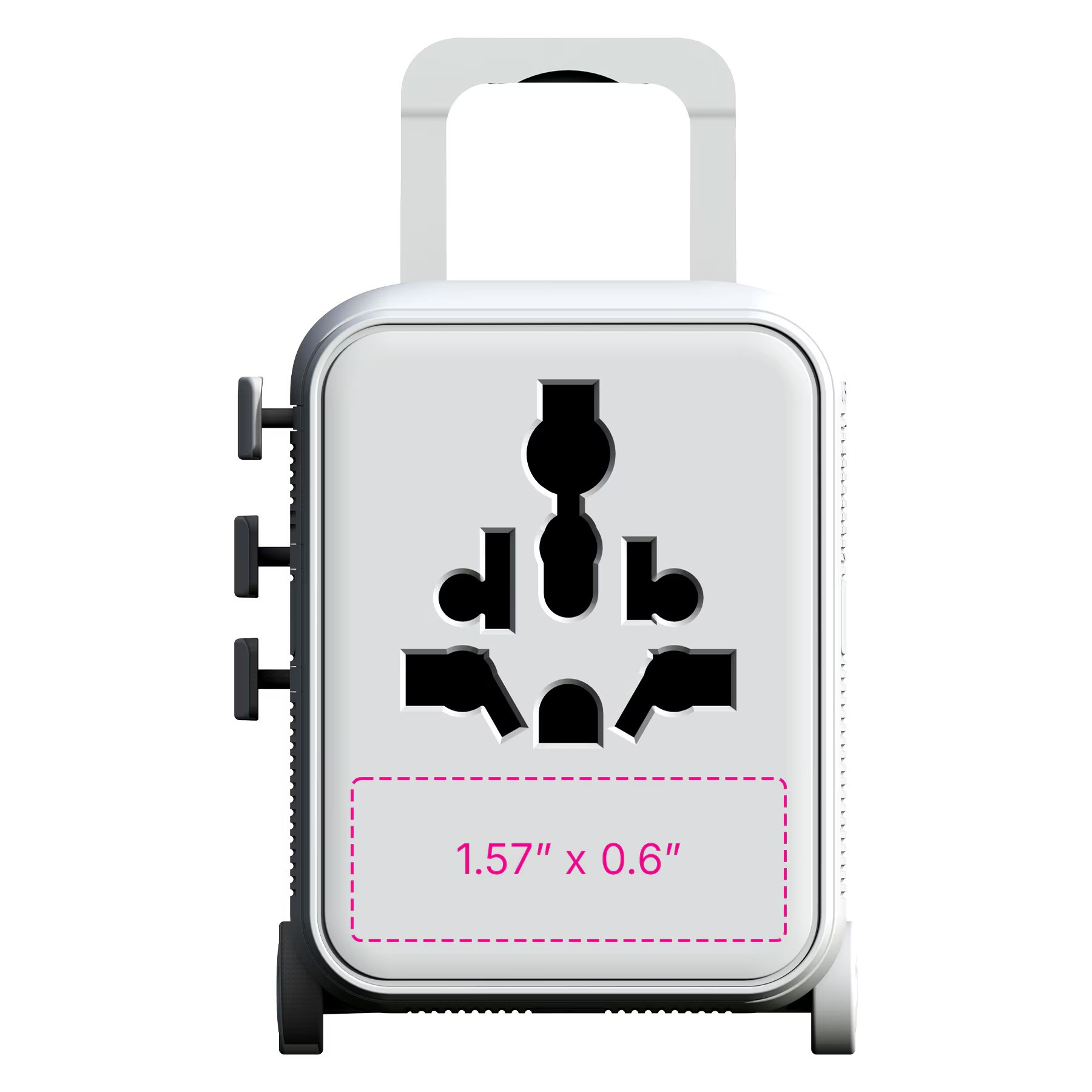 Xoopar Luggie World Travel Adapter Product Image