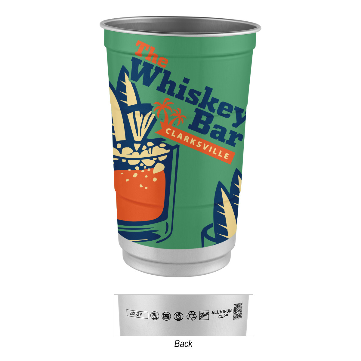 Top Cup By Ball™ Full Color Aluminum Cup - 24 oz. Product Image