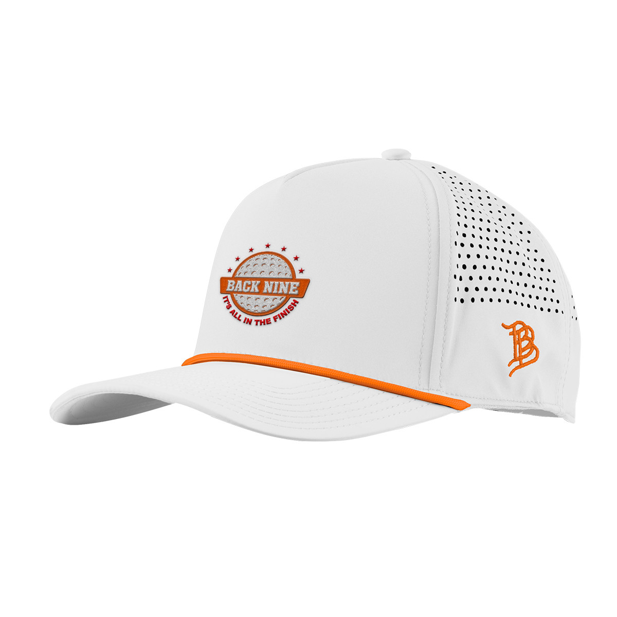 Branded Bills 545 Bare Curved White Rope Cap Product Image