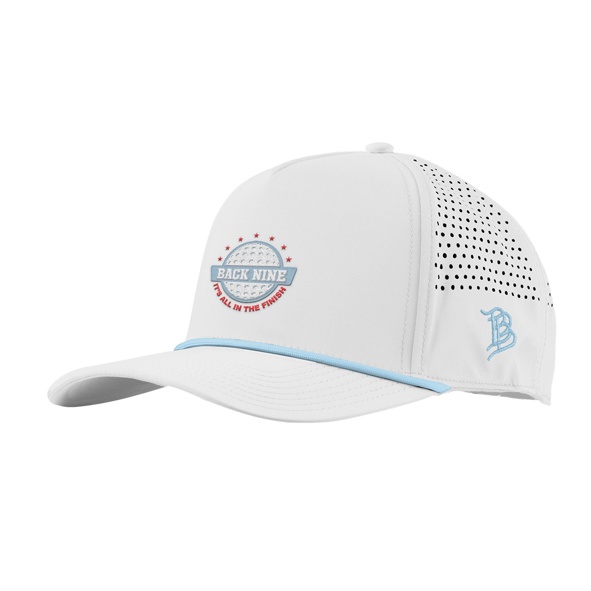 Branded Bills 545 Bare Curved White Rope Cap Product Image