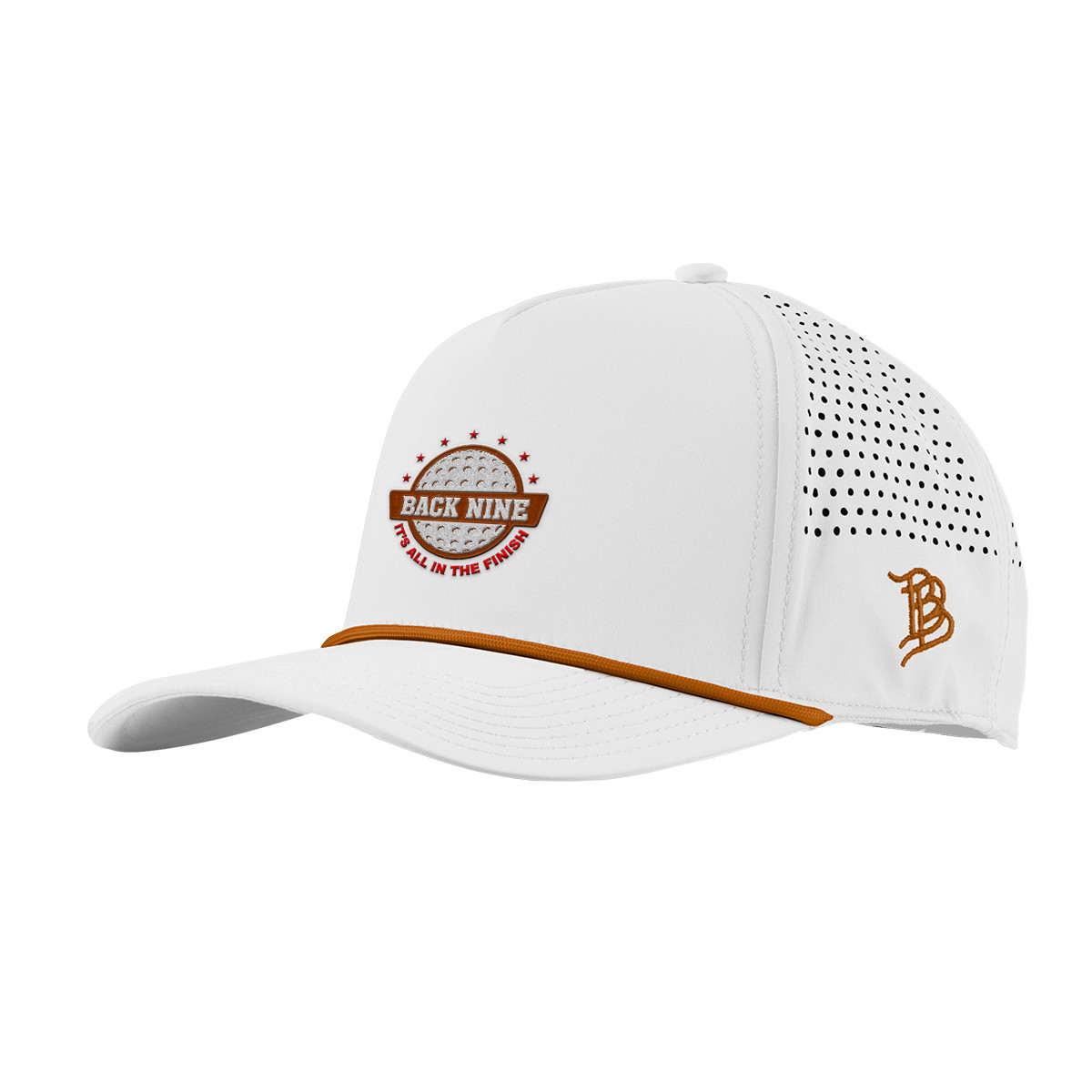 Branded Bills 545 Bare Curved White Rope Cap Product Image