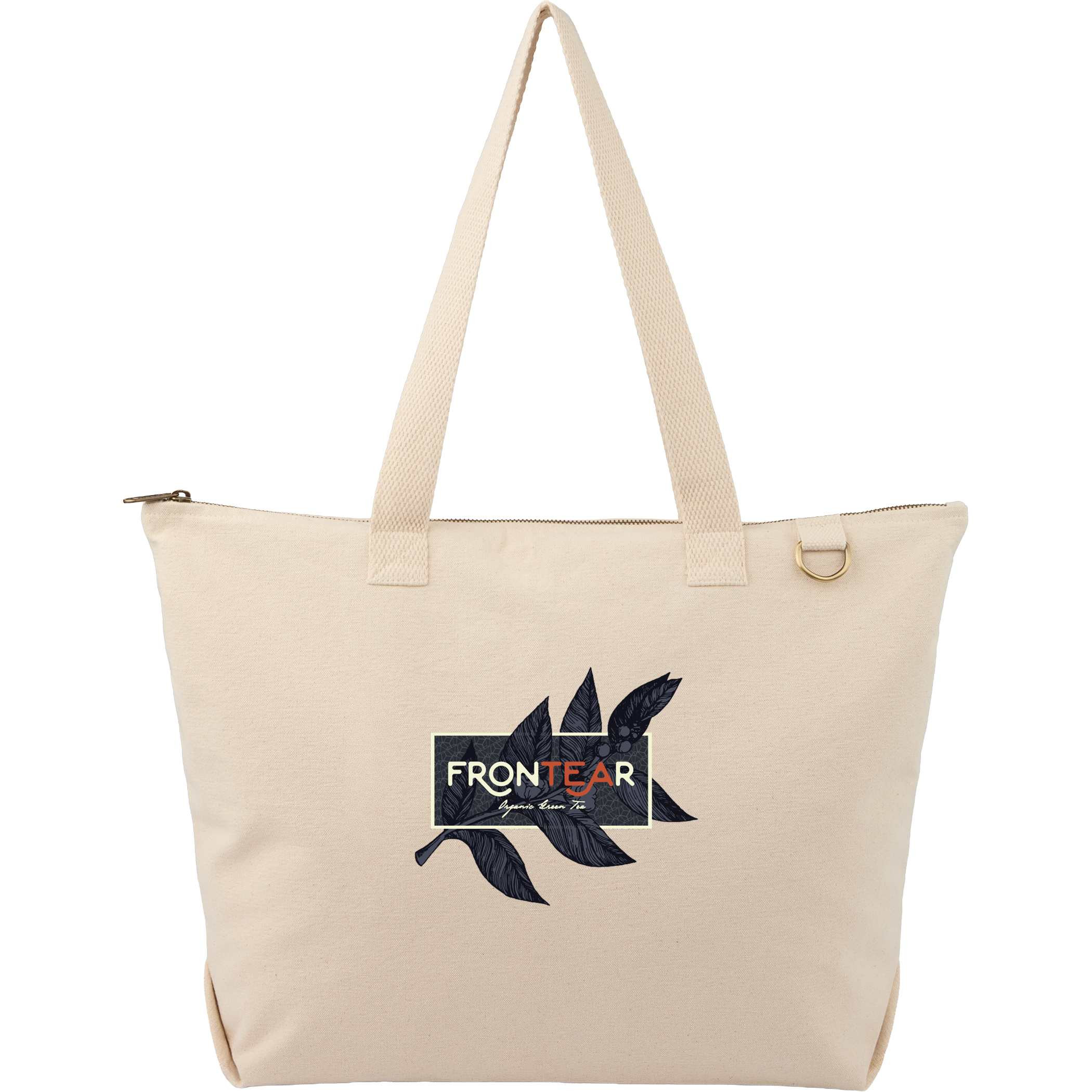 FEED Organic Cotton Zippered Tote Product Image