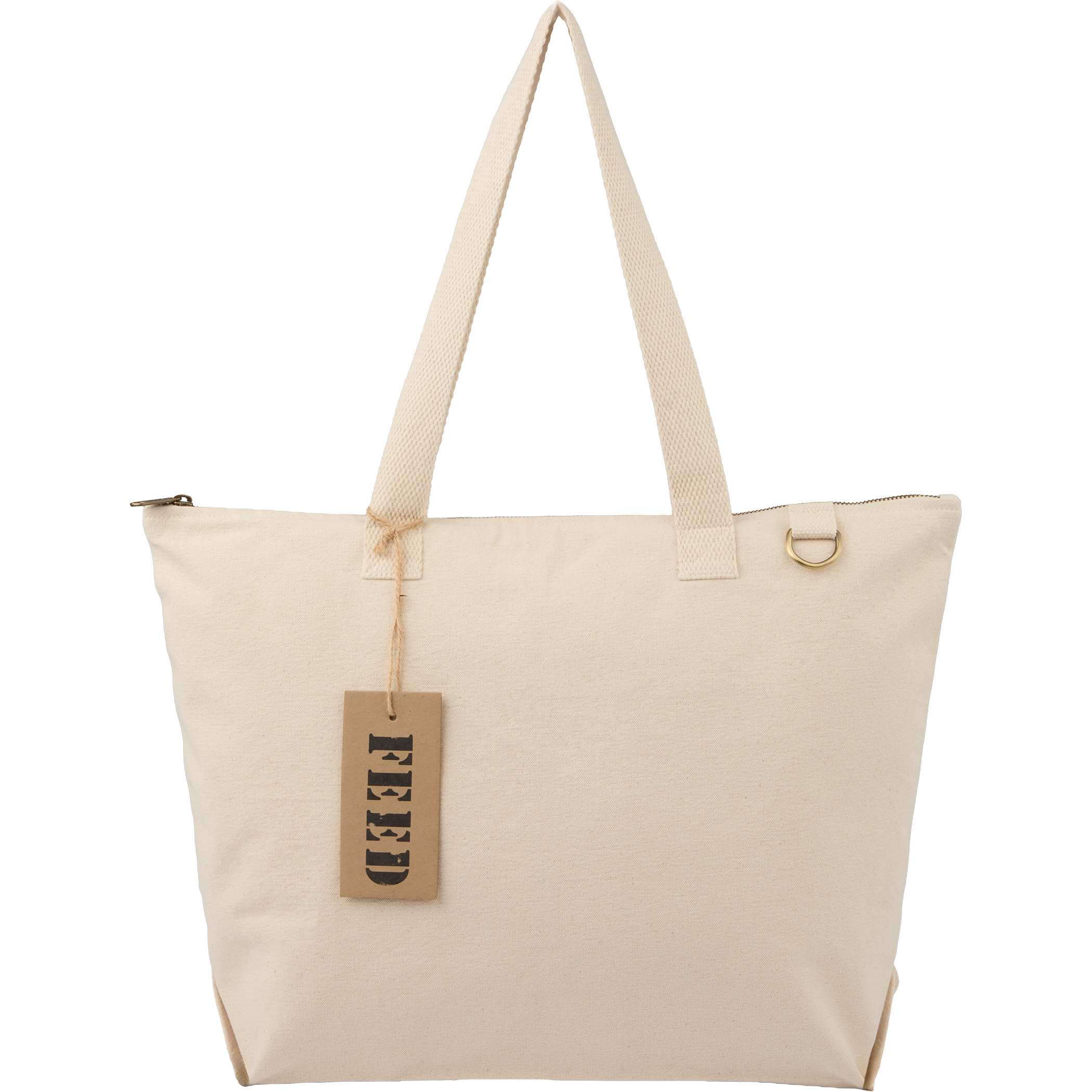 FEED Organic Cotton Zippered Tote Product Image