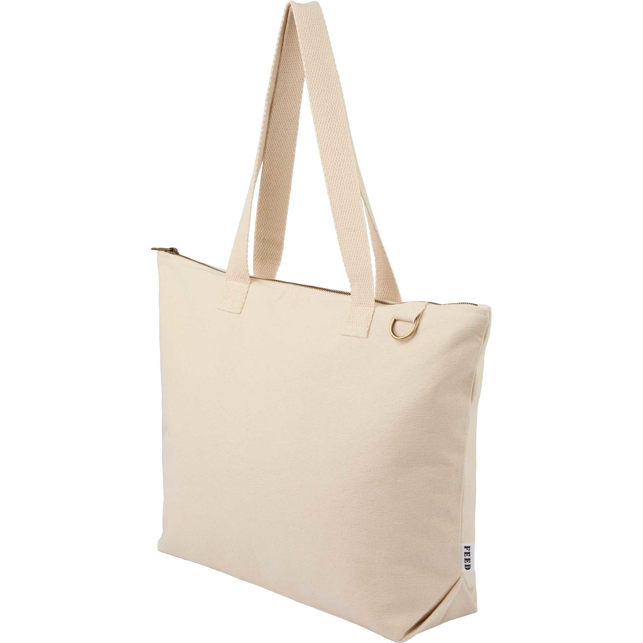 FEED Organic Cotton Zippered Tote Product Image