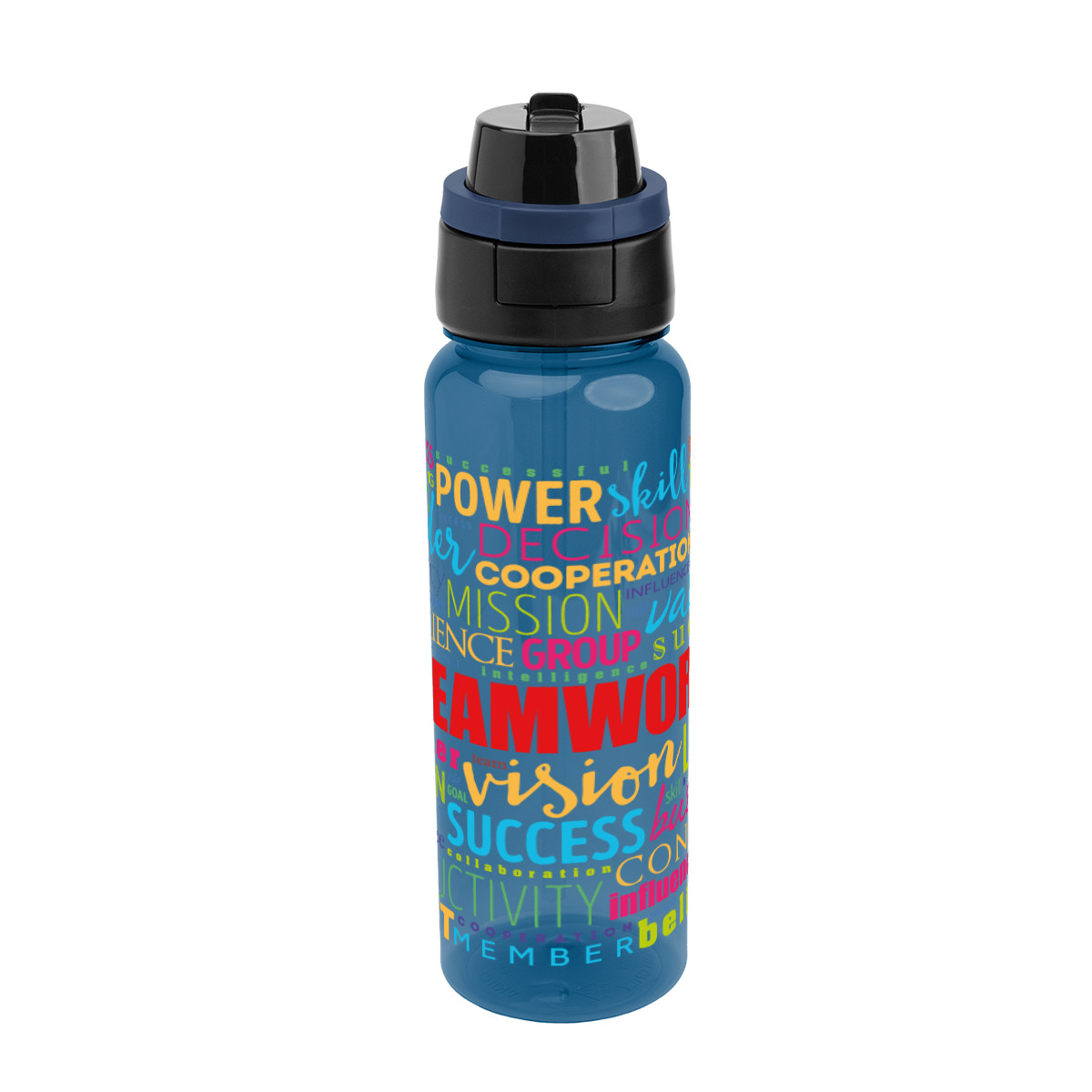 Full Color Pop Sip & Chug rPET Bottle - 32 oz. Product Image