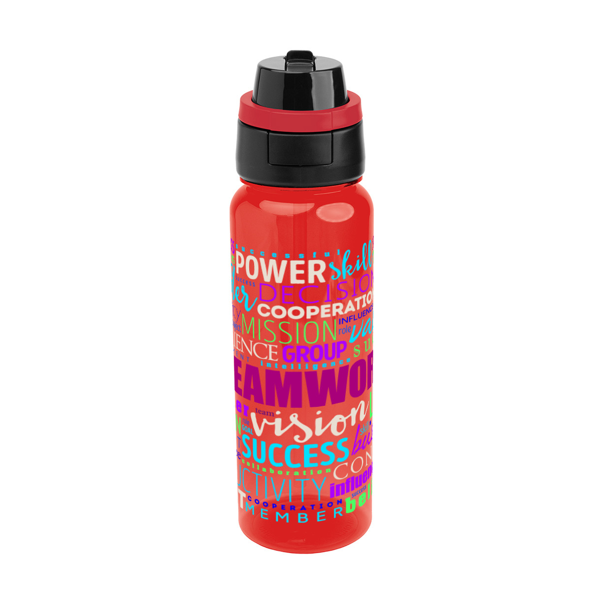 Full Color Pop Sip & Chug rPET Bottle - 32 oz. Product Image