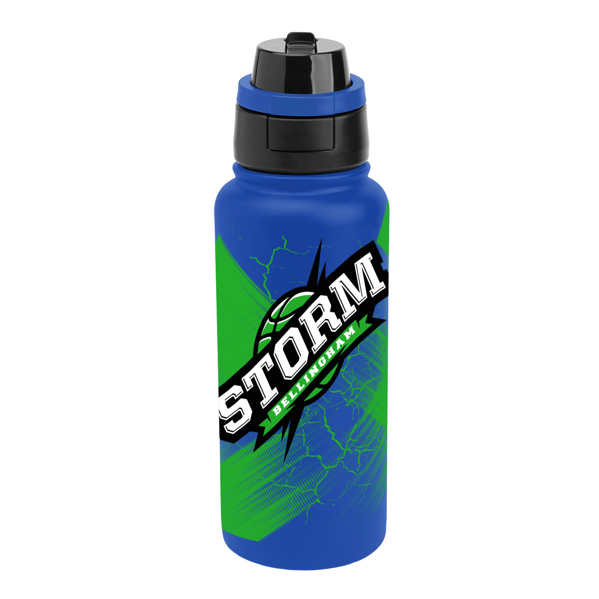 Full Color Pop Sip & Chug Recycled Stainless Steel Bottle - 32 oz. Product Image