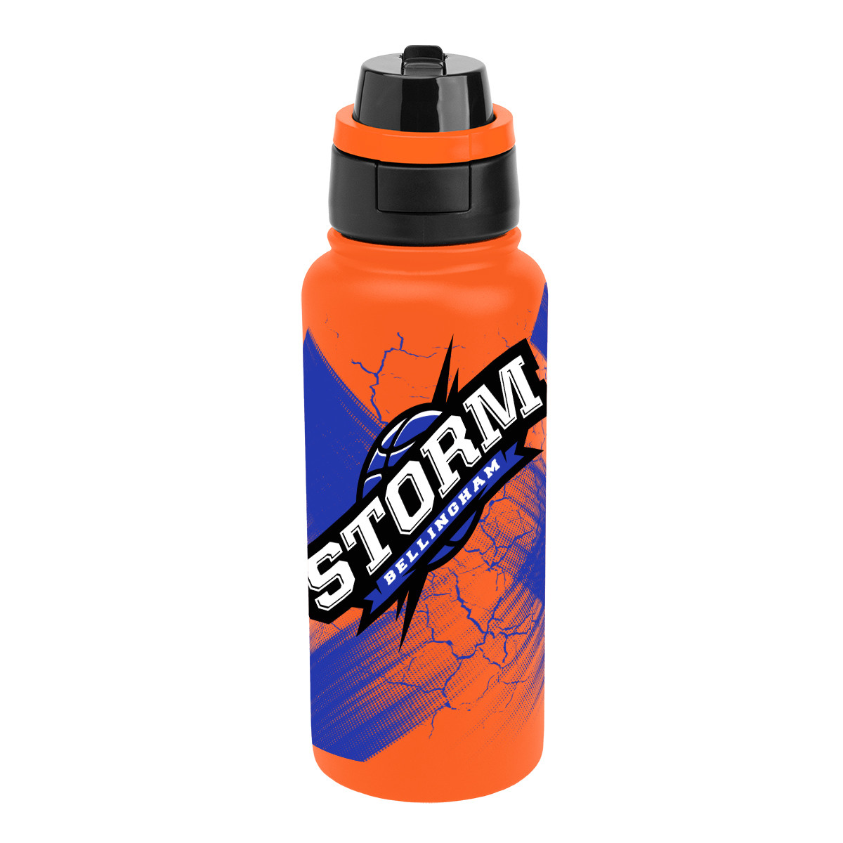 Full Color Pop Sip & Chug Recycled Stainless Steel Bottle - 32 oz. Product Image