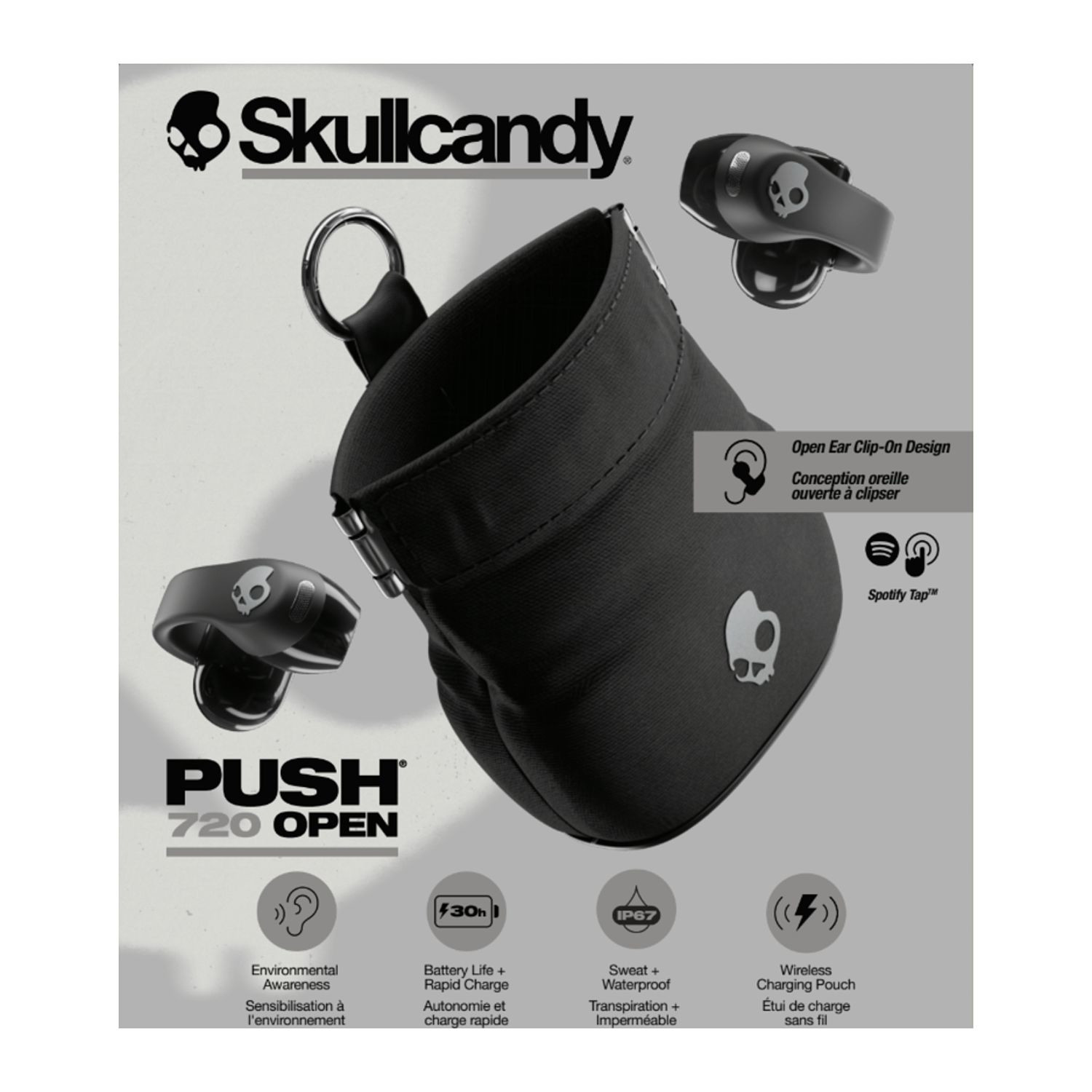 Skullcandy Push 720 Open Wireless Earbuds Product Image