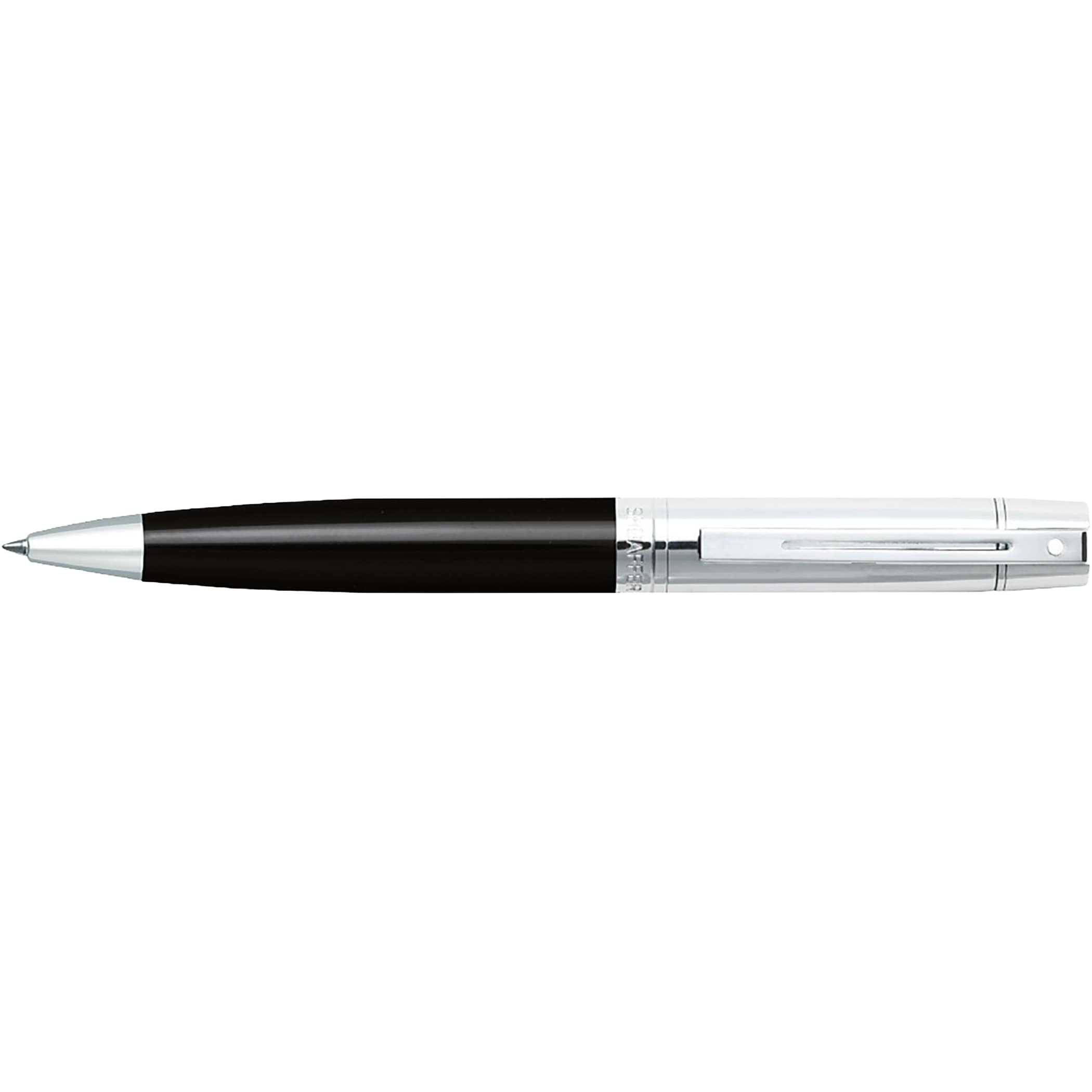 Sheaffer® 300 Glossy Black and Chrome Ballpoint Pen Product Image
