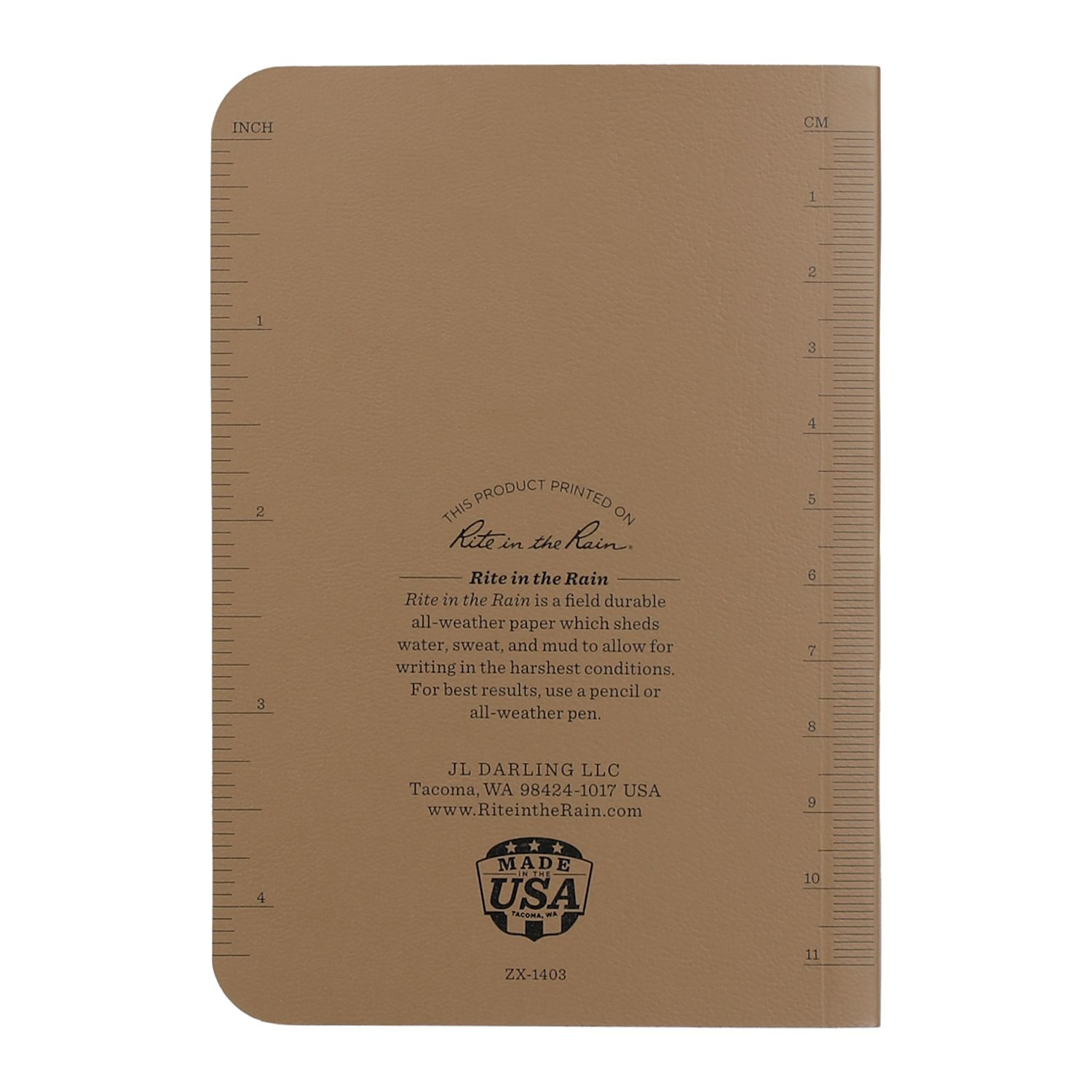Rite in the Rain 3.5" x 5.25" Soft Cover Notebook Product Image