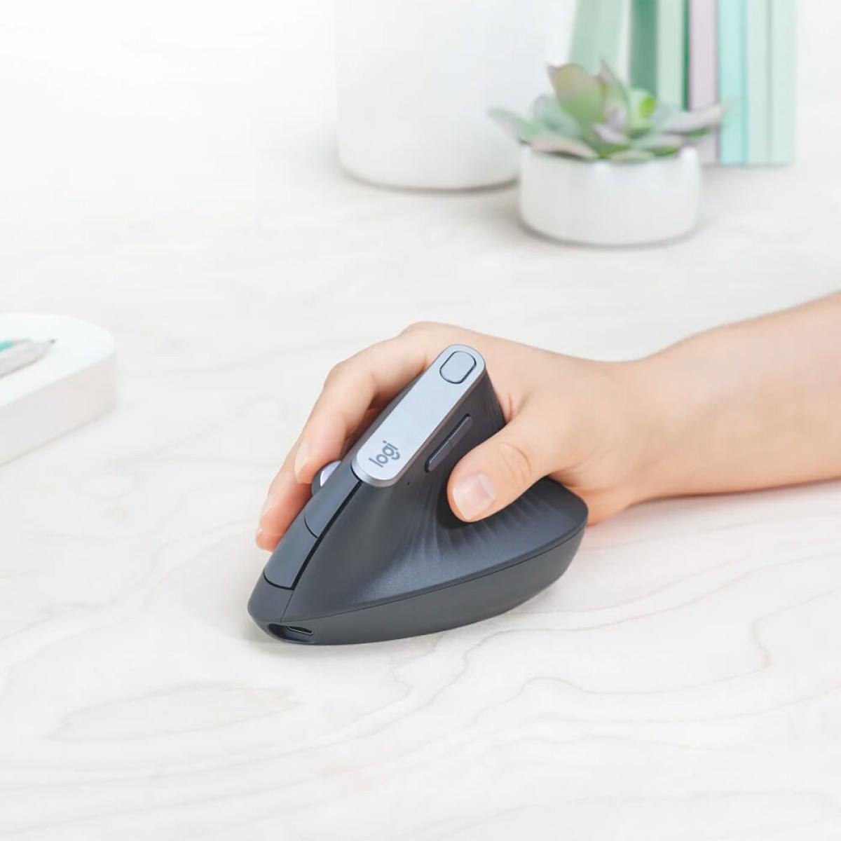 Logitech® MX Vertical Ergonomic Wireless Mouse Product Image
