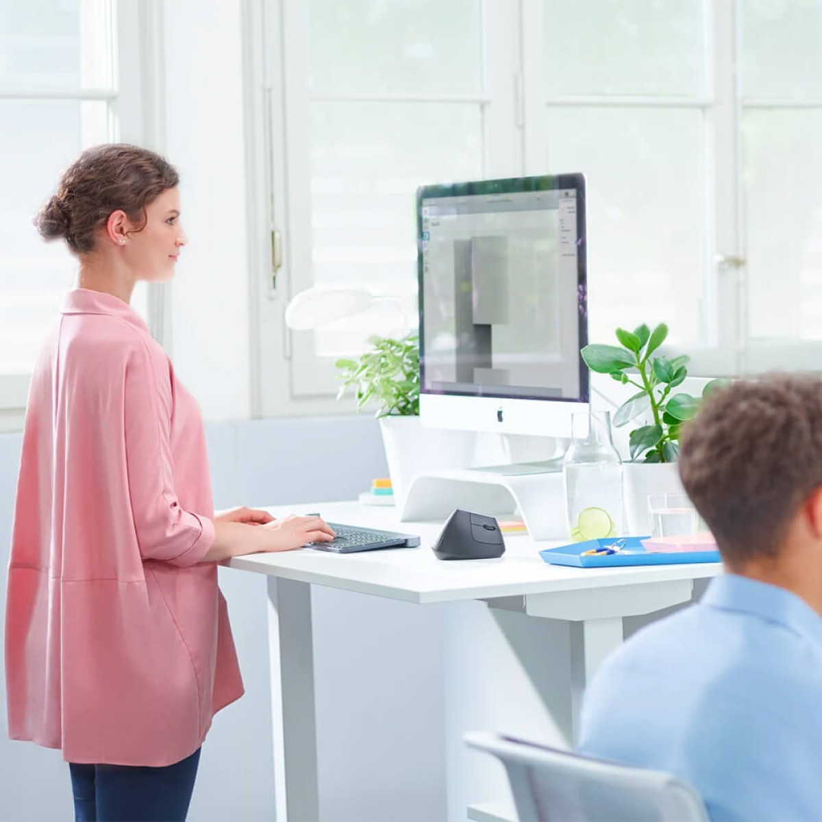 Logitech® MX Vertical Ergonomic Wireless Mouse Product Image