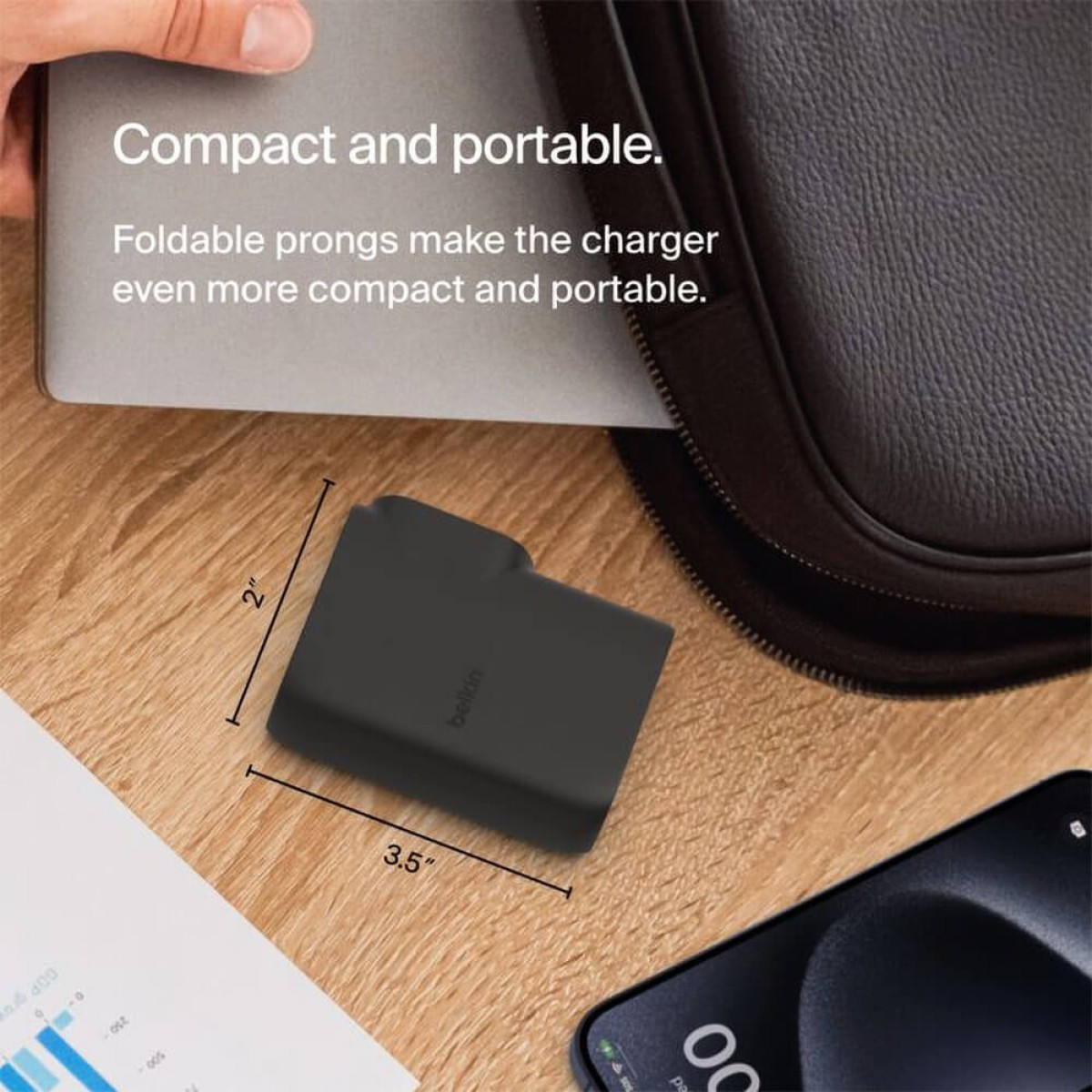 Belkin Hybrid 25W Wall Charger + 5K Power Bank Product Image