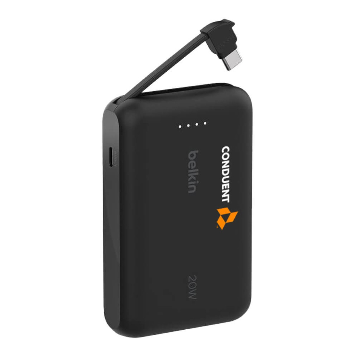 Belkin 10K Power Bank with Integrated Cable Product Image