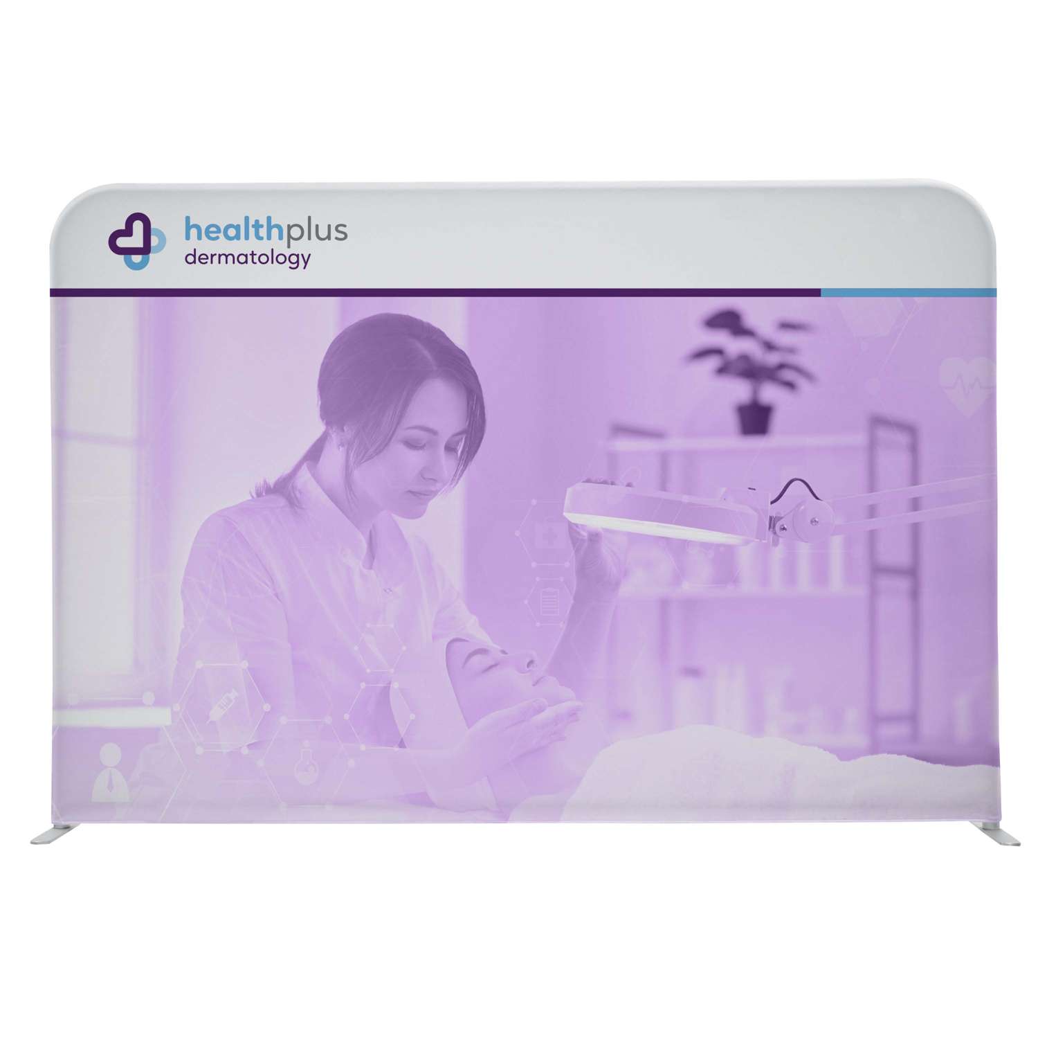 6'W x 4'H EuroFit Tabletop Straight Wall Kit Product Image