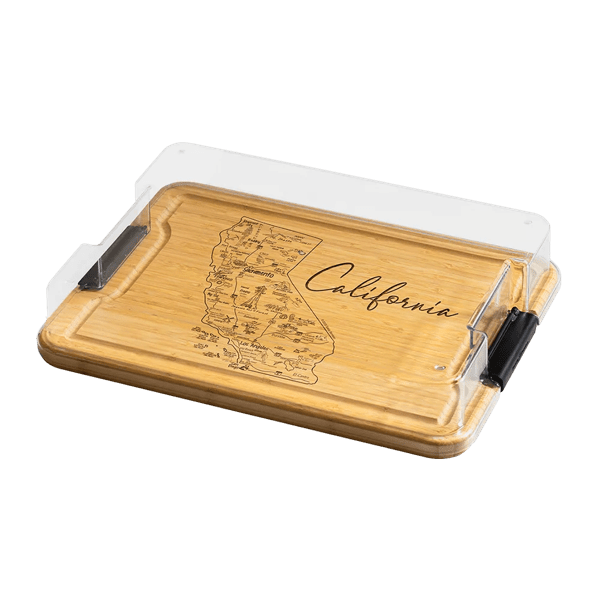 Rectangle State Engraved Flip, Serve & Store Board Product Image