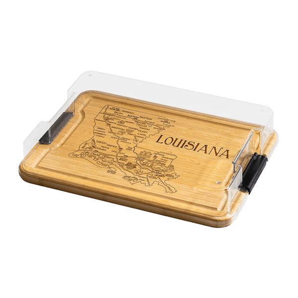 Rectangle State Engraved Flip, Serve & Store Board Product Image