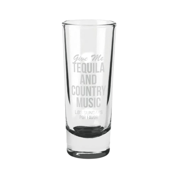 Jolt Double Shooter Shot Glass with Color Bottom - 2 oz. Product Image