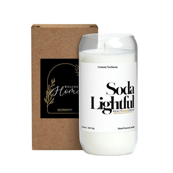 Flicker 16 oz. Soda Shape Candle Product Image