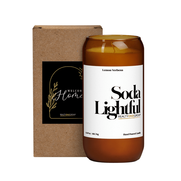 Flicker 16 oz. Soda Shape Candle Product Image