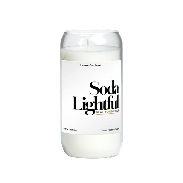 Flicker 16 oz. Soda Shape Candle Product Image